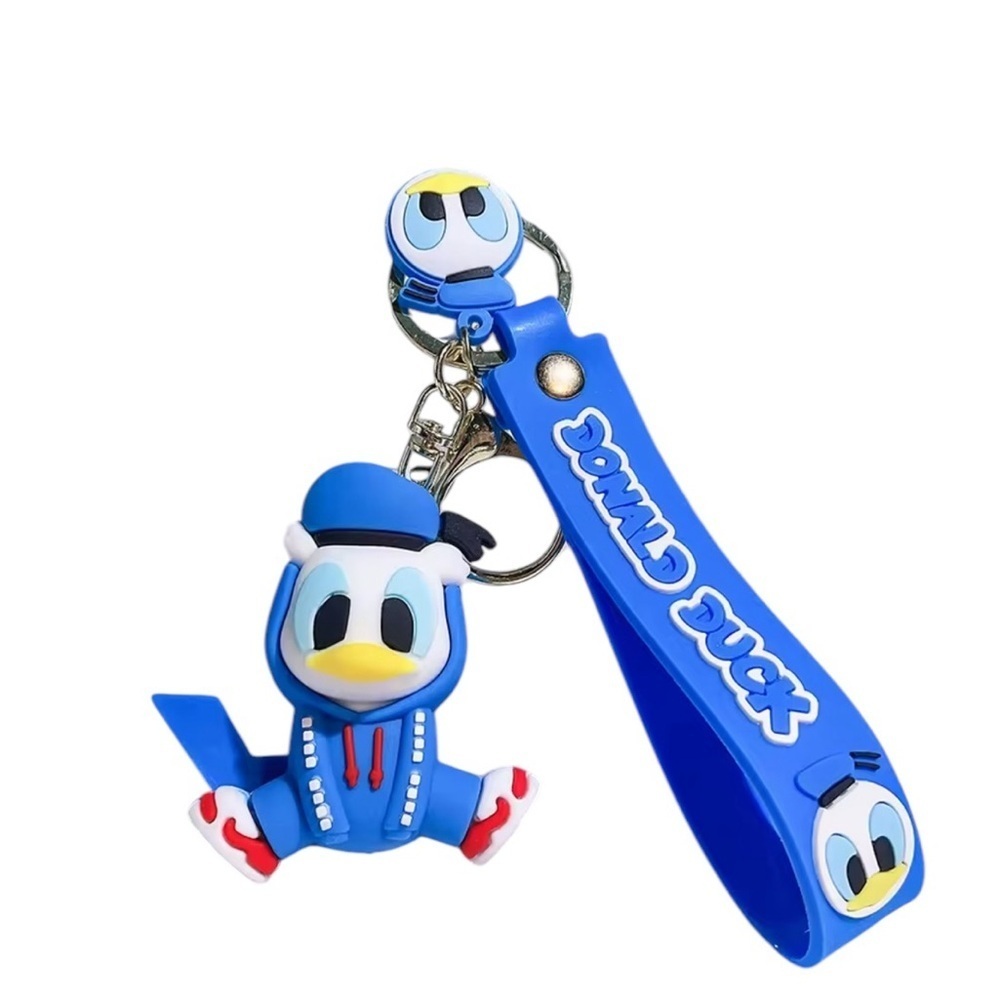 Disney Donal Duck Keychain Wristlet Bag Charm